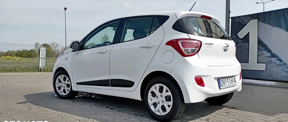 Hyundai i10 cena 29600 przebieg: 23000, rok produkcji 2016 z Paczków małe 56